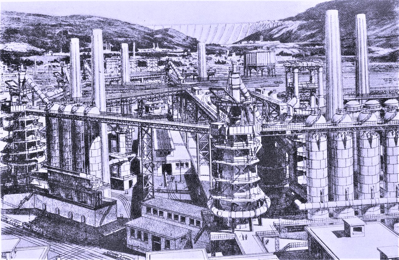 Une Cité Industrielle–Tony Garnier–1917