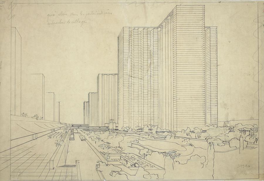 Plan Voisin pour Paris–Le Corbusier–1922