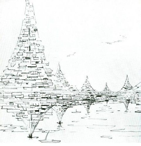 The City of Suspended Roofs–Frei Otto–1960