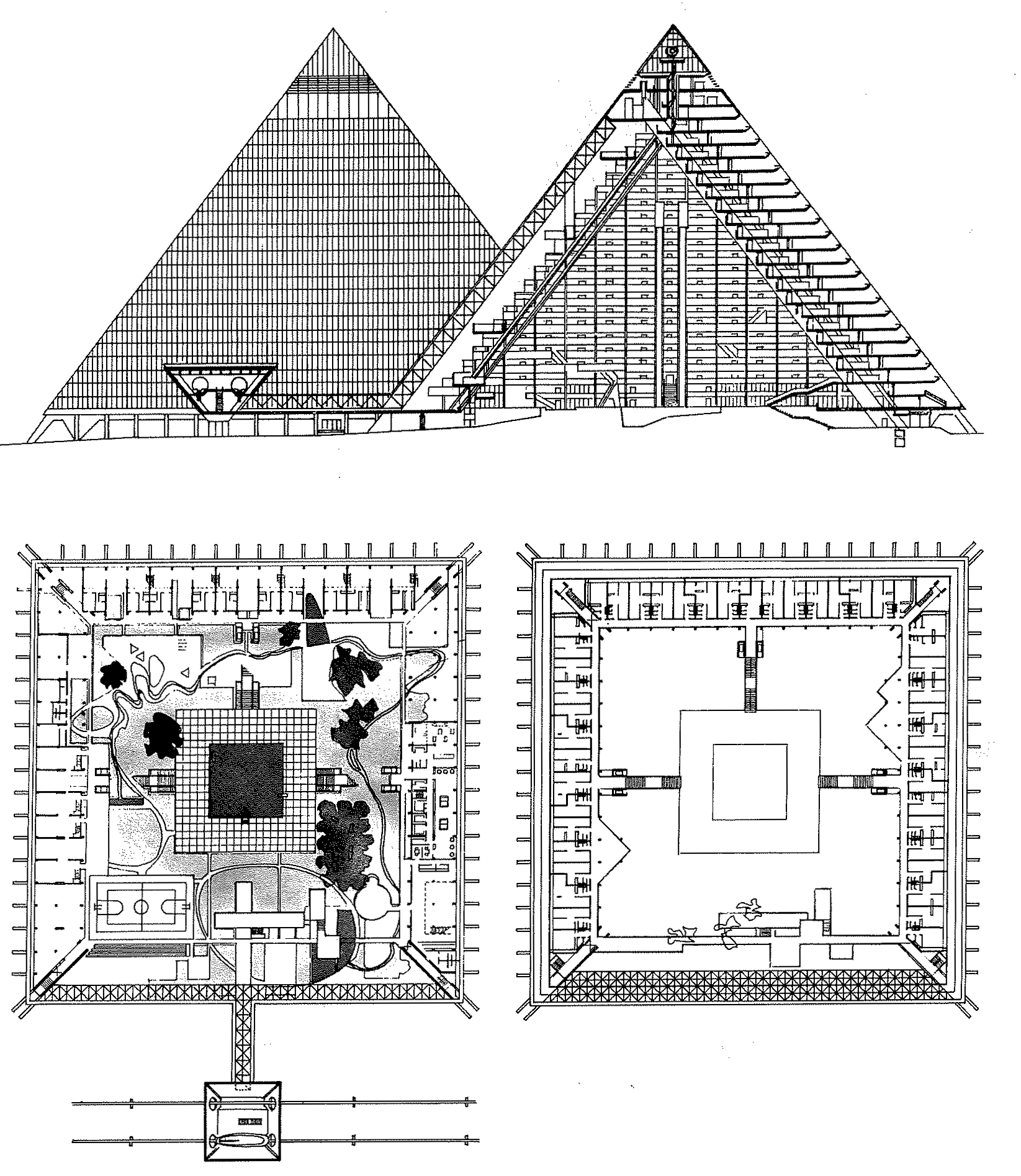 Residential Pyramids–A.Shipkov and E.Shipkova–1968